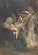 Adolphe William Bouguereau Song of the Angels (mk26) oil